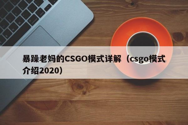 暴躁老妈的CSGO模式详解(csgo模式介绍2020)