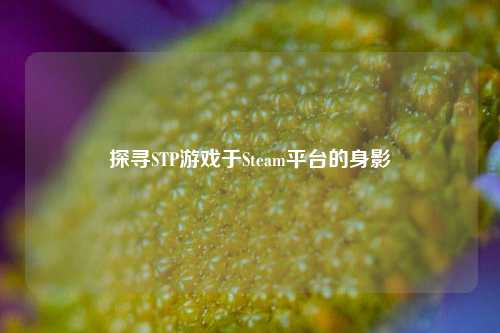 探寻STP游戏于Steam平台的身影