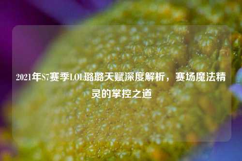 2021年S7赛季LOL璐璐天赋深度解析,赛场魔法精灵的掌控之道