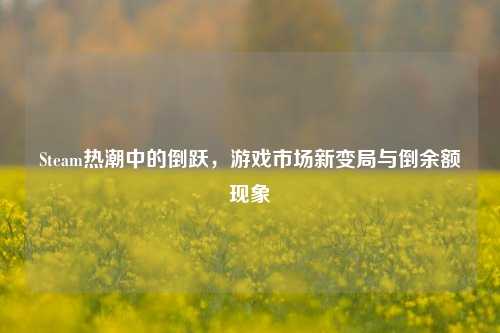 Steam热潮中的倒跃,游戏市场新变局与倒余额现象