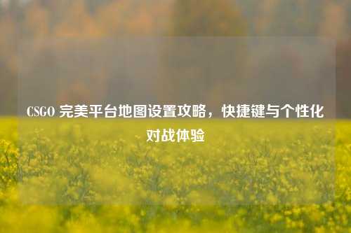 CSGO 完美平台地图设置攻略,快捷键与个性化对战体验