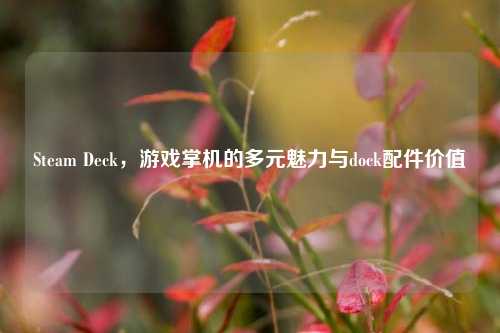 Steam Deck,游戏掌机的多元魅力与dock配件价值